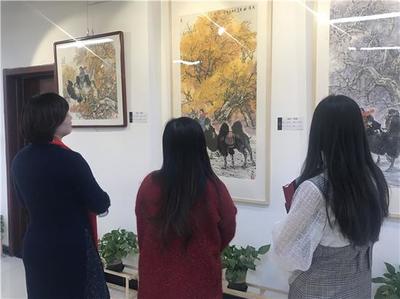萬恒藝術(shù)館首屆迎春展隆重開幕，推動(dòng)中國宋莊文化藝術(shù)交流再上新臺(tái)階